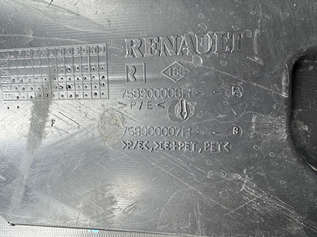 RENAULT 758900006R Защита двигателя, поддона (моторного отсека) в наличии Черновцы