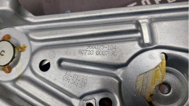 RENAULT 807205115R Механизм стеклоподъемника двери передней правой в наличии Чернигов