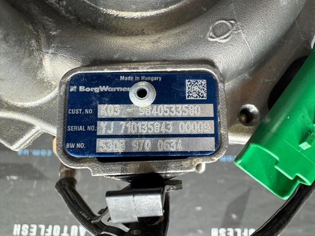 PEUGEOT 9840533580 Турбина в наличии Николаев