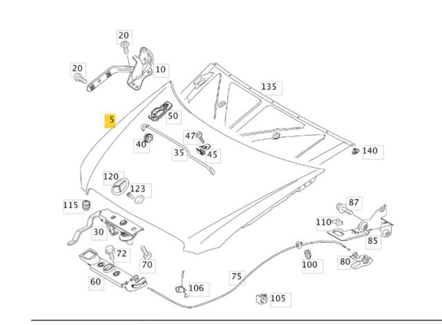 MERCEDES A6397500202 Капот в наличии Винница