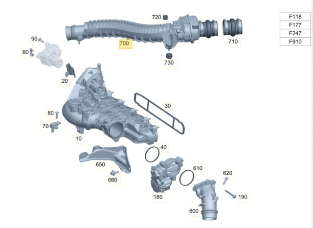 A6540980107 MERCEDES купить в Запорожье