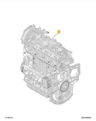 BH01 PEUGEOT Двигатель купить в Тернополь