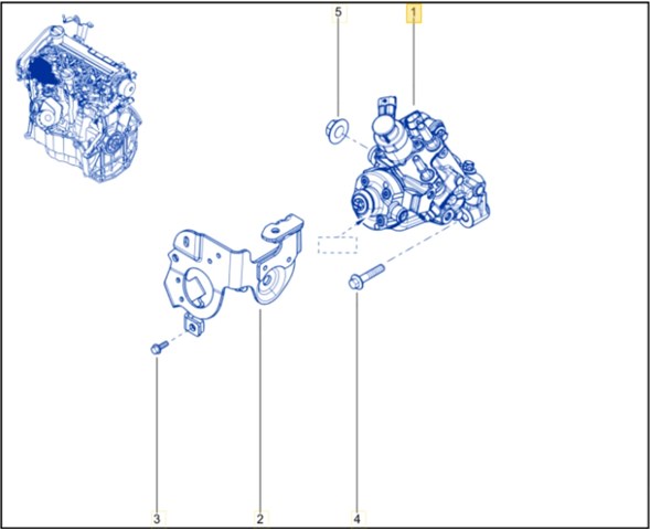 H8201434847 RENAULT ТНВД купить в Каменское