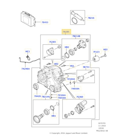 LAND ROVER IAB500280 Раздатка в наличии Винница
