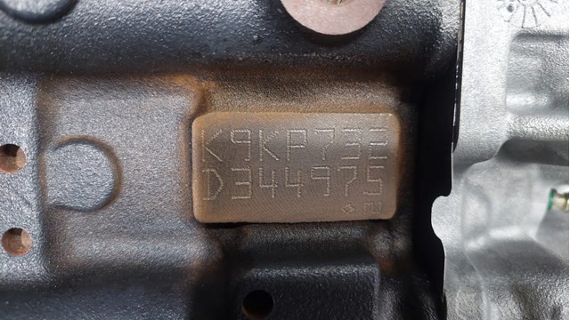 K9KP732 RENAULT Двигатель купить в Черновцы
