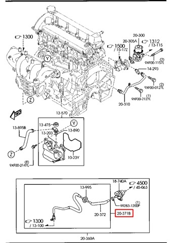 MAZDA L33L20370C в наличии Полтава