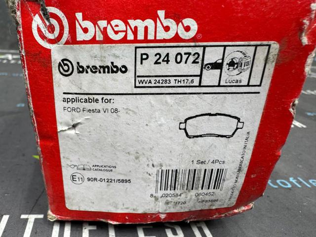 BREMBO P24072 Передние тормозные колодки в наличии Каменское
