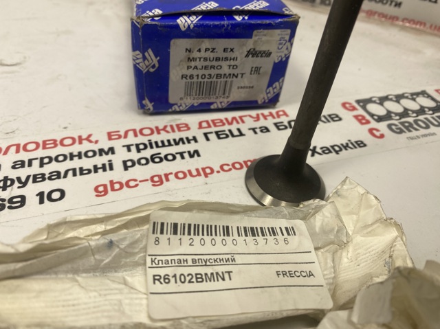 R6102BMNT FRECCIA Клапан впускной купить в Ужгород