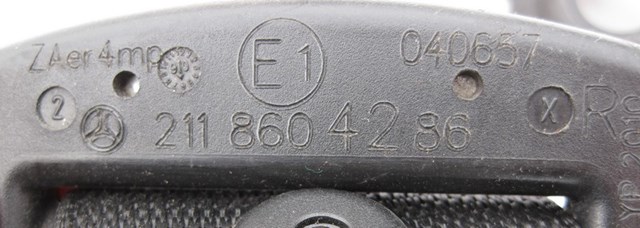 Ремень безопасности передний правый A2118604286 MERCEDES