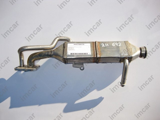 Радиатор системы EGR рециркуляции выхлопных газов A6421400175 MERCEDES