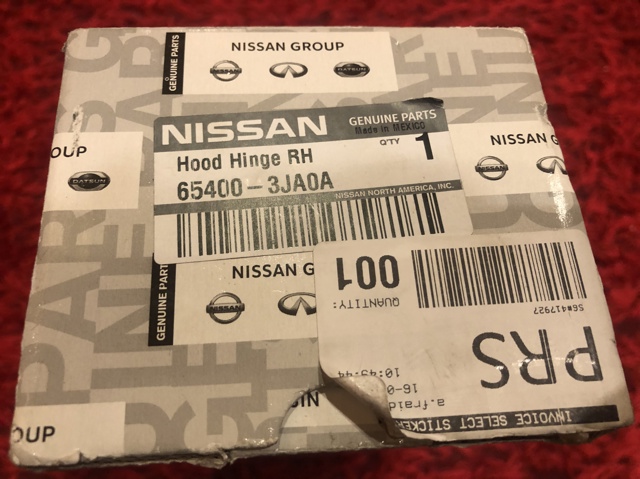 NISSAN 654003JA0A Петля капота правая в наличии Житомир