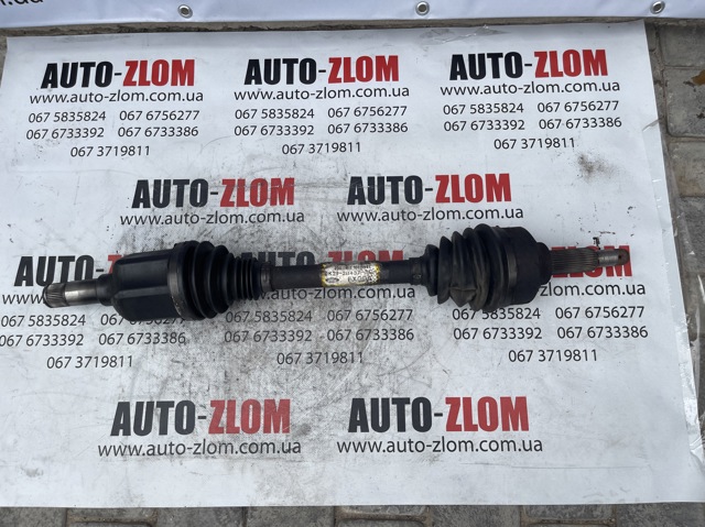Полуось передняя левая BK213B437BC FORD