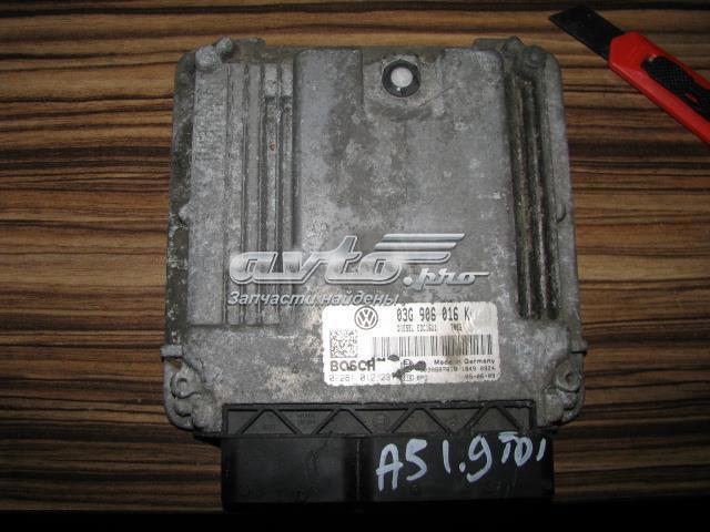 Модуль управления двигателем 03G906016K VAG
