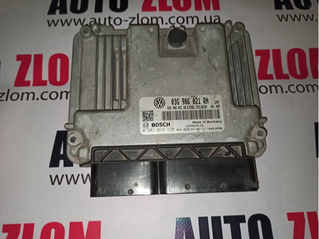 Электронный блок управления двигателем 03G906021RN VAG