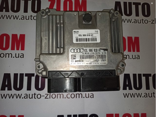 Электронный блок управления двигателем 03L906018HT VAG