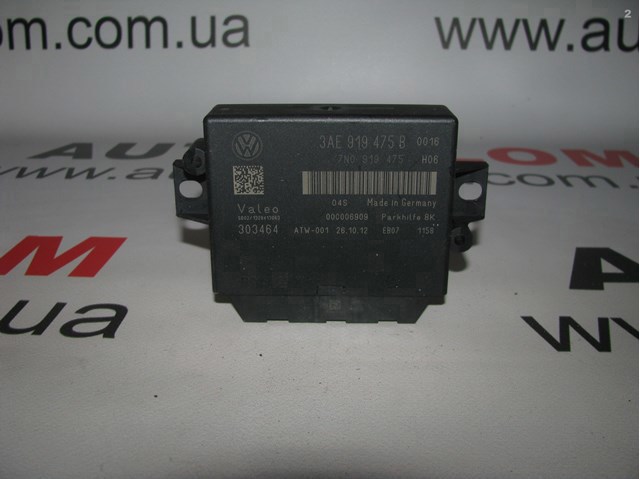 Модуль (блок ЭБУ) управления парктроником 3AE919475B VAG
