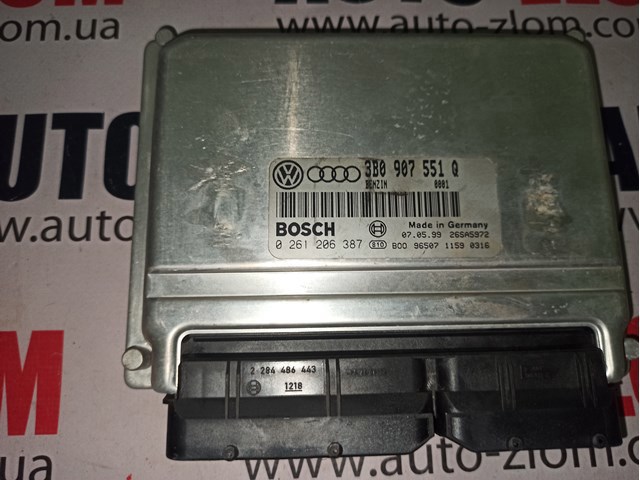 Модуль управления двигателем 3B0907551Q VAG