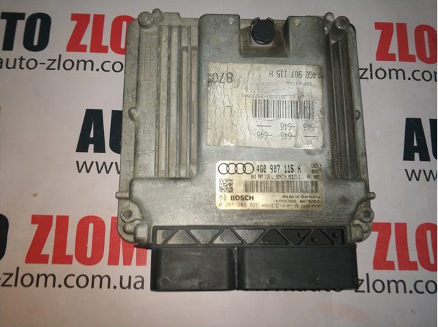 Компьютер двигателя 4G0907115H VAG