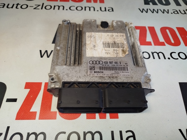 Компьютер двигателя 4G0907401Q VAG