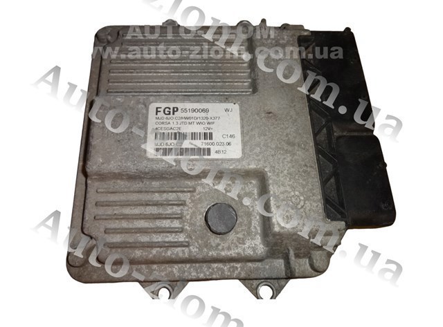 Электронный блок управления двигателем 55190069 OPEL