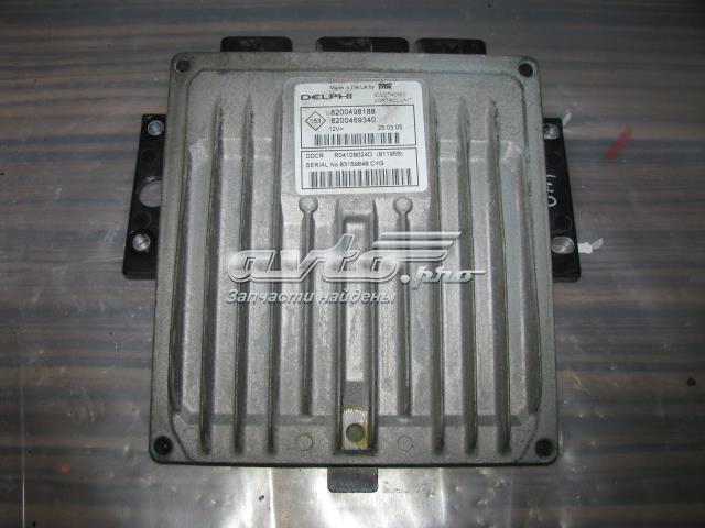Электронный блок управления двигателем 8200498188 RENAULT