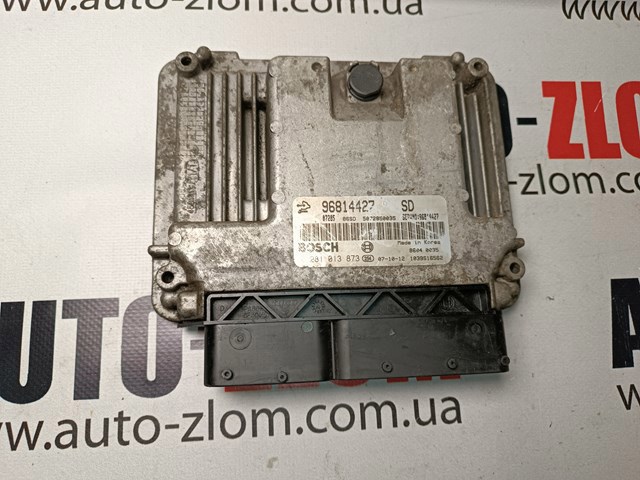 ЭБУ двигателем 96814427 GM
