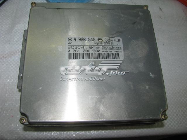 Электронный блок управления двигателем A0265456632 MERCEDES