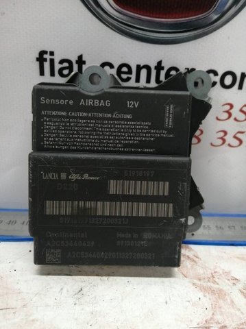Блок управления airbag 51918197 FIAT