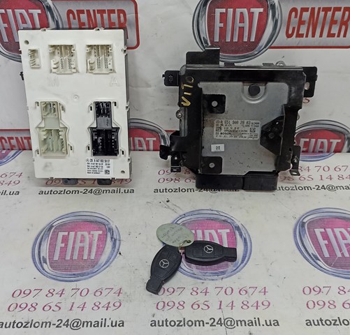 Электронный блок управления двигателем A6519002803 MERCEDES