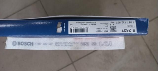 BOSCH 1987432537 Фильтр салона в наличии Киев