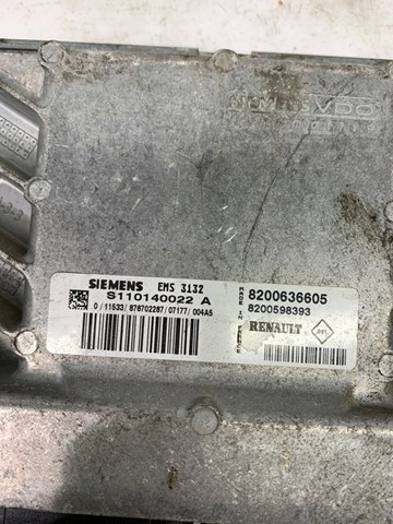 8200636605 Renault (RVI) эбу symbol 2011