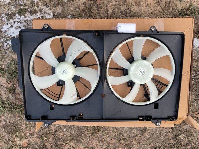 Диффузор радиатора охлаждения в сборе с крыльчаткой 45X223W1 POLCAR