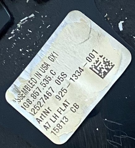 VAG 4G8857535C Стекло левого зеркала заднего вида в наличии Каменское