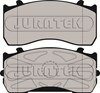 Колодки тормозные передние дисковые JCP1277 JURATEK