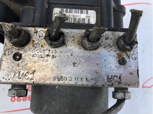 RENAULT 0265232169 Блок управления АБС в наличии Тернополь