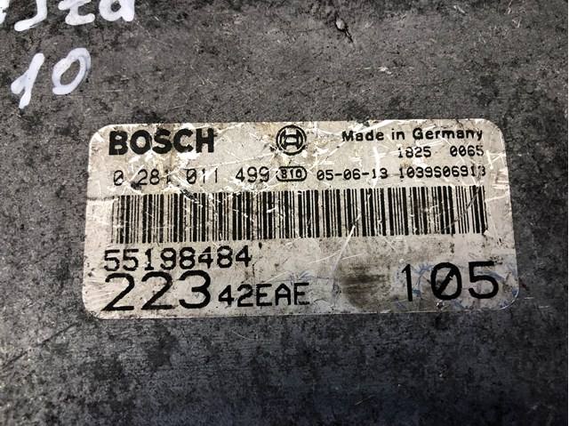 BOSCH 0281011499 Модуль управления (ЭБУ) двигателем в наличии Полтава