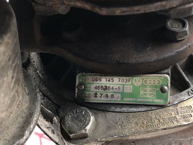 VAG 068145703F Турбина в наличии Запорожье