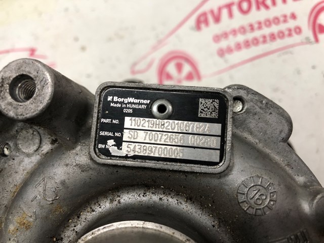 54389700005 RENAULT Турбина купить в Харьков
