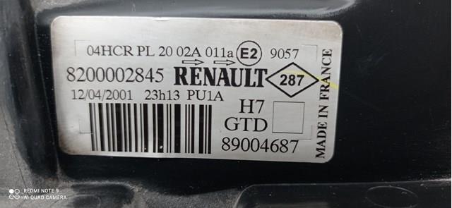 RENAULT 8200002845 Левая фара в наличии Днепр