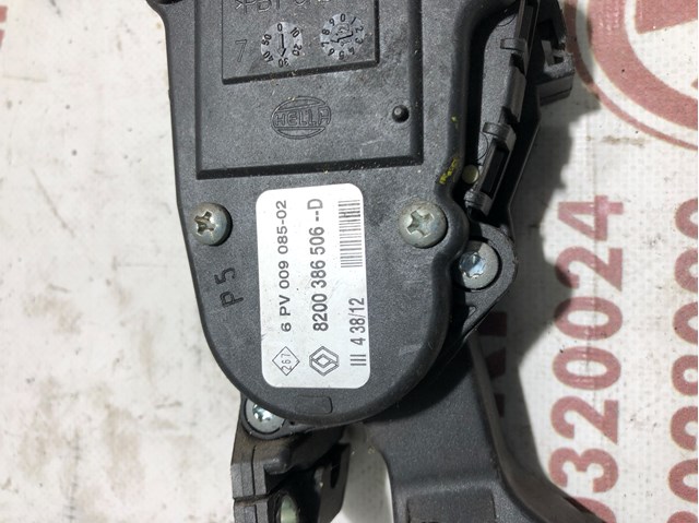 RENAULT 8200386506 Педаль газа (акселератора) в наличии Запорожье