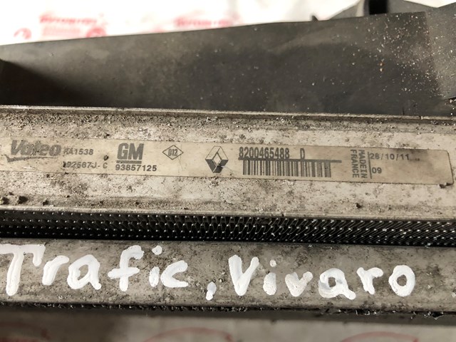 RENAULT 8200465488 Радиатор охлаждения двигателя в наличии Винница