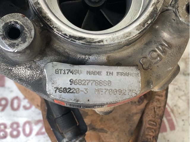 FIAT 9682778880 Турбина в наличии Киев
