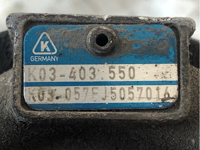 BORG-WARNER K03403550 Турбина в наличии Хмельницкий