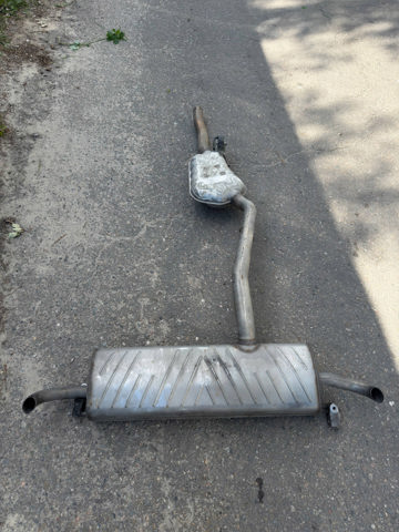 Выхлоп задний 80A253609G VAG