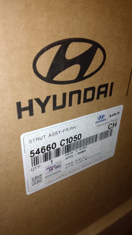 HYUNDAI 54660C1050 Амортизатор передний правый в наличии Одесса