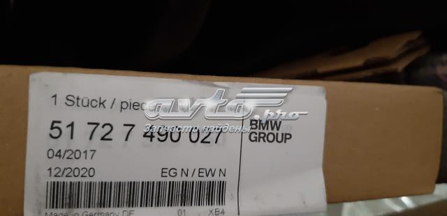 Уплотнитель двери передней, на (кузове) 51727490027 BMW