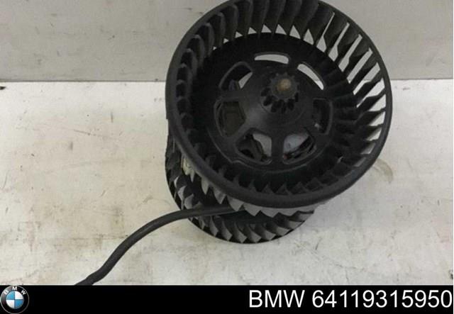 Мотор вентилятора печки (отопителя салона), задний 64119315950 BMW