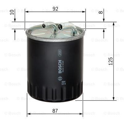 BOSCH N2065 Фильтр топливный в наличии Каменское