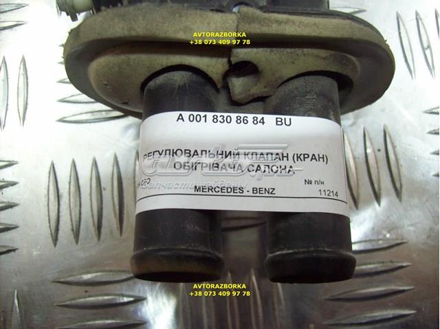 A0018308684 MERCEDES Кран печки (отопителя) купить в Николаев