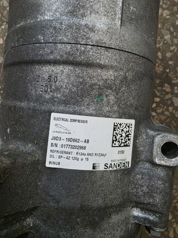 JAGUAR J9D319D662AB Компрессор кондиционера в наличии Кривой Рог